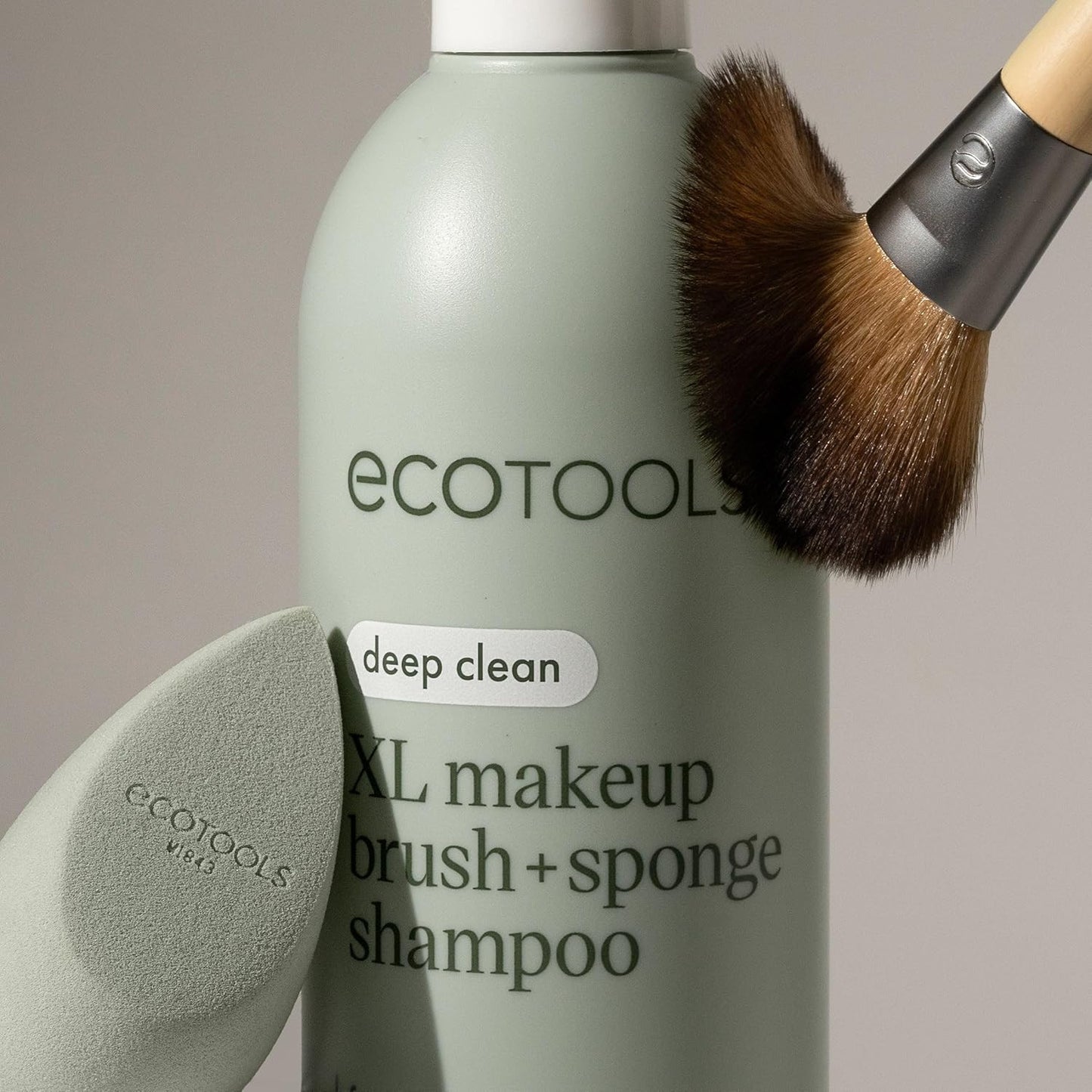 XL Makeup Brush + Sponge Shampoo, Removes Makeup, Dirt, & Impurities from Makeup