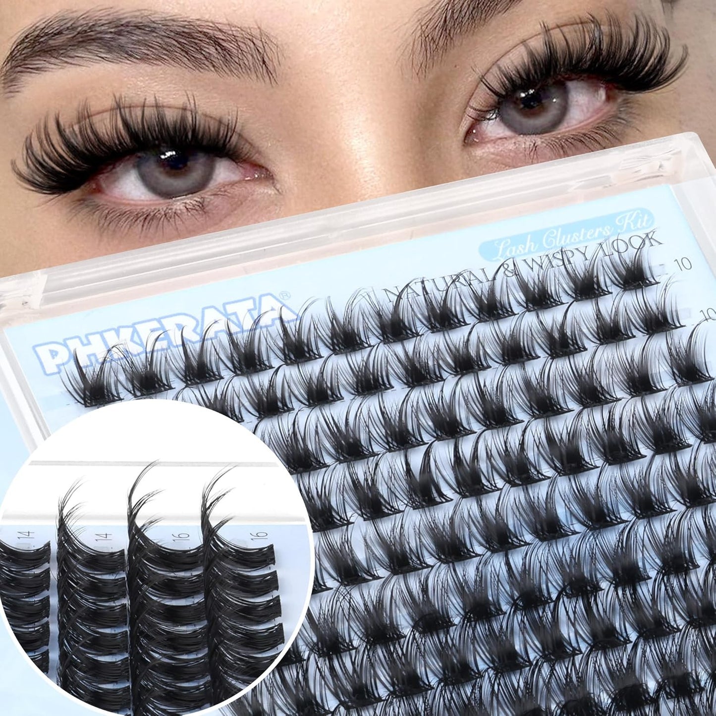 Wispy Eyelash Clusters Natural Lash Clusters 120 Pcs Cluster Eyelash Extensions