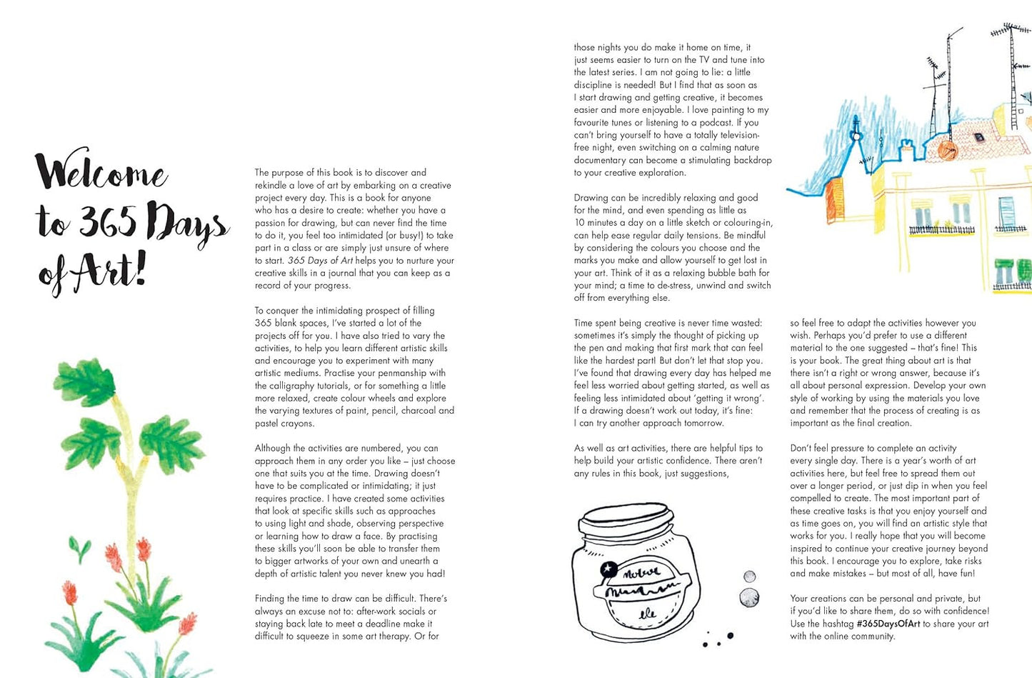 365 Days of Art: a Creative Exercise for Every Day of the Year
