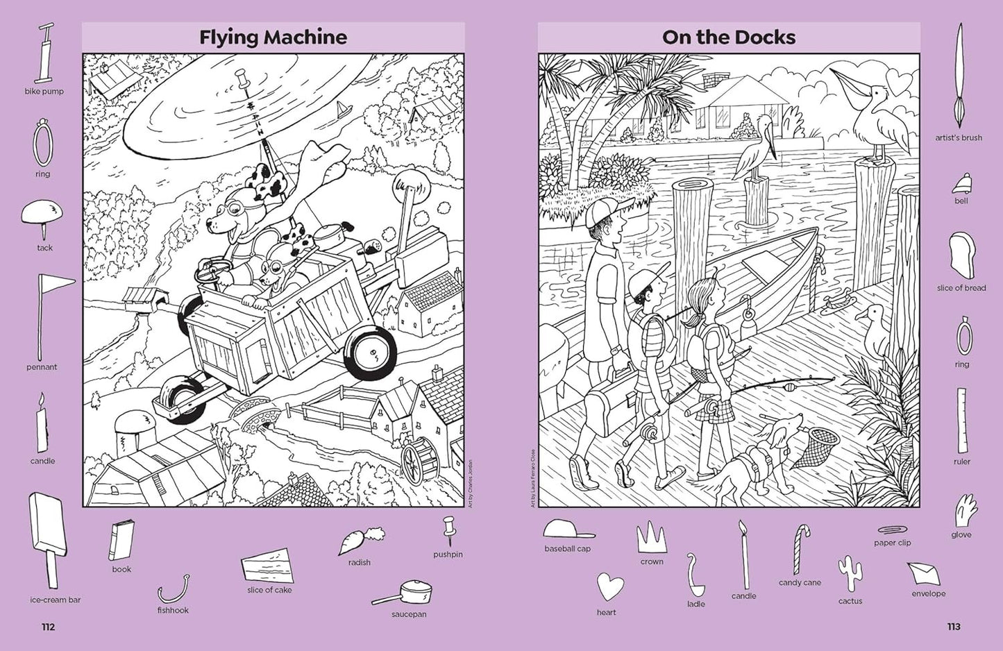 Travel Puzzles: Kids Travel Activity Book with over 100 Hidden Picture Puzzles,