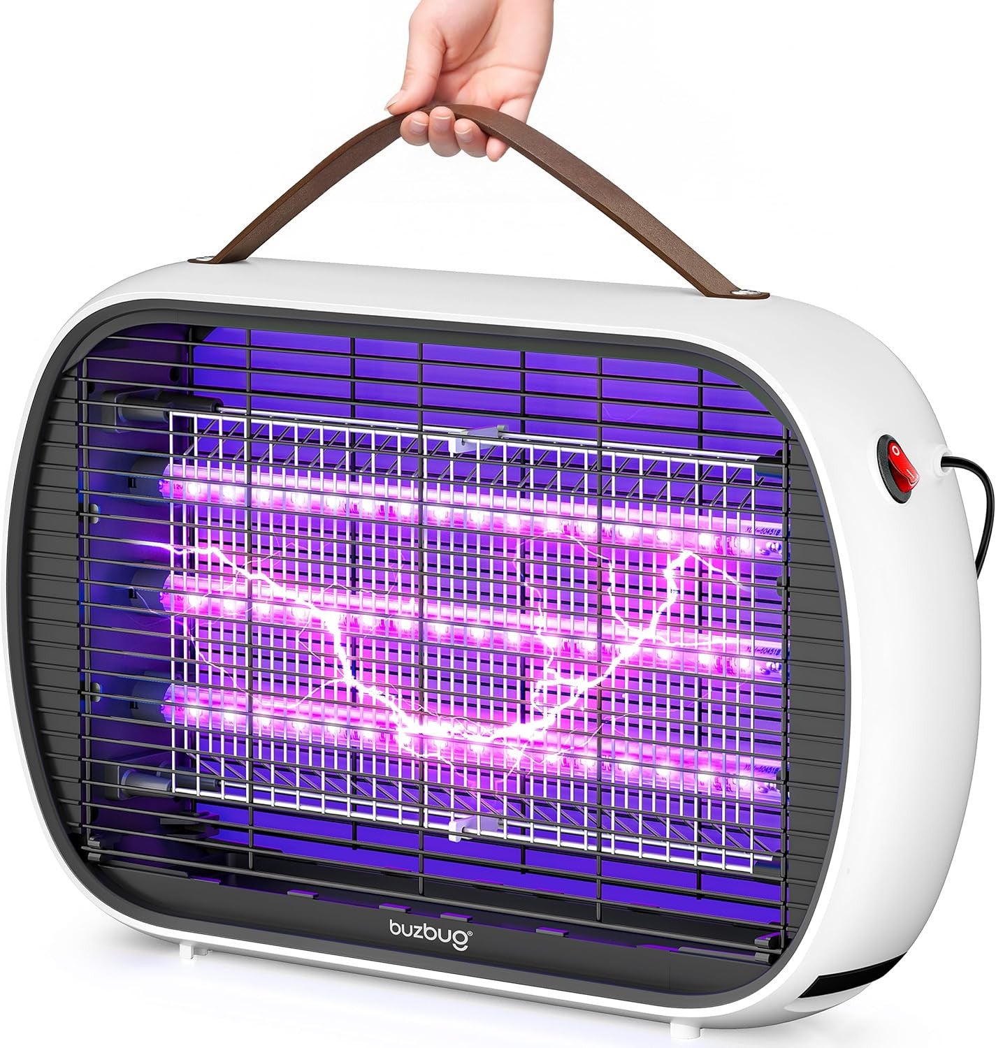 Upgraded LED Bug Zapper Indoor, 10 Years Lifespan 3 Lamps Sustainable Less Power