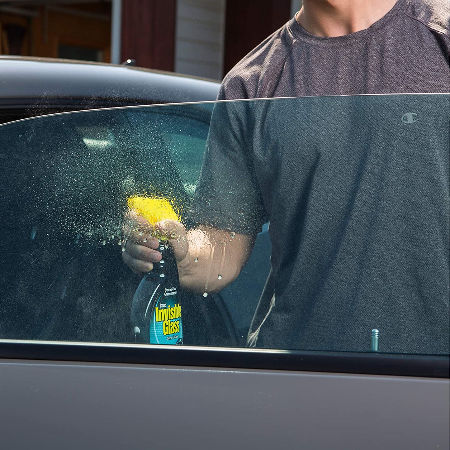 92164 22-Ounce Premium Glass Cleaner and Window Spray for Auto and Home Provides
