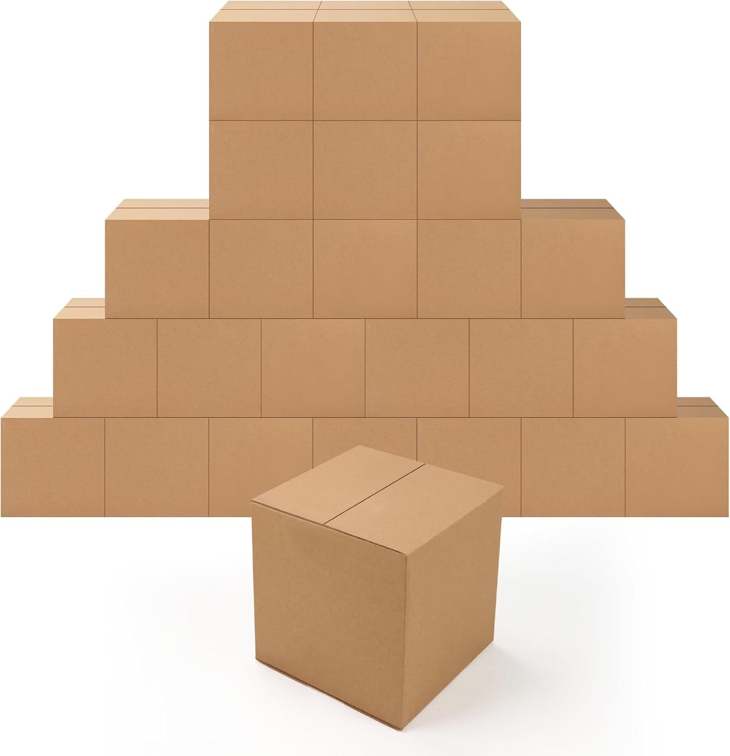 7X7X7 Inches Shipping Boxes Small Cardboard Boxes for Packing, Moving, Mailing,
