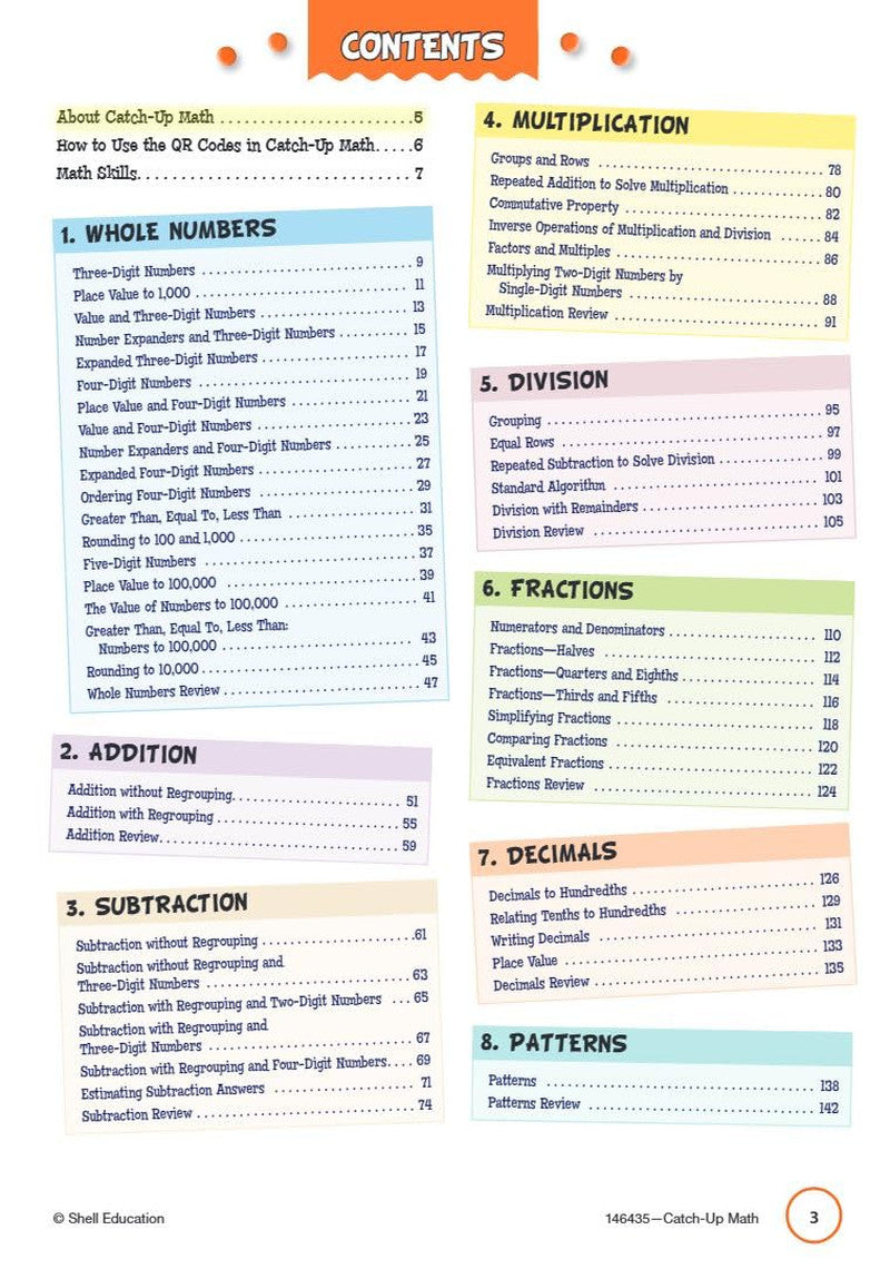 Catch-Up Math: 4Th Grade