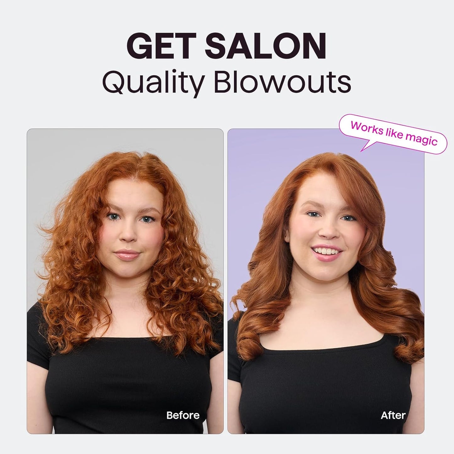 Updated Version Thermal Brush for Blowout Look, Blowout Express 1.5 Inch Ionic T