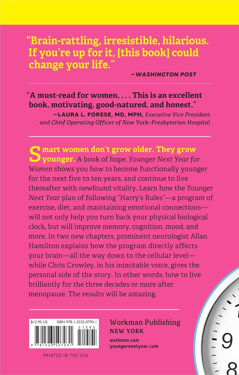 Younger Next Year for Women: Live Strong, Fit, Sexy, and Smart―Until You’Re 80 a