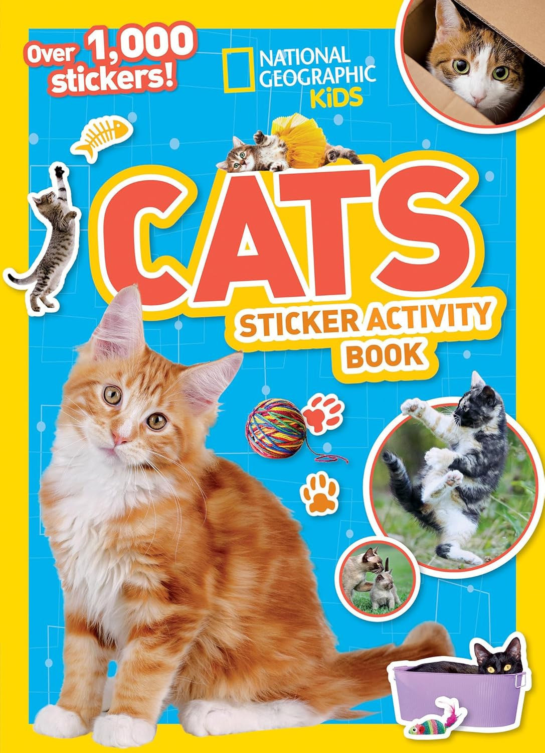 National Geographic Kids Cats Sticker Activity Book (NGK Sticker Activity Books)
