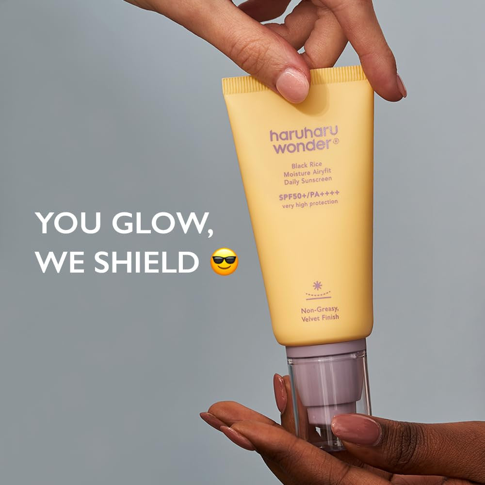 Wonder Black Rice Moisture Airyfit Daily Sunscreen 1.69Fl.Oz - Velvet Finish, No