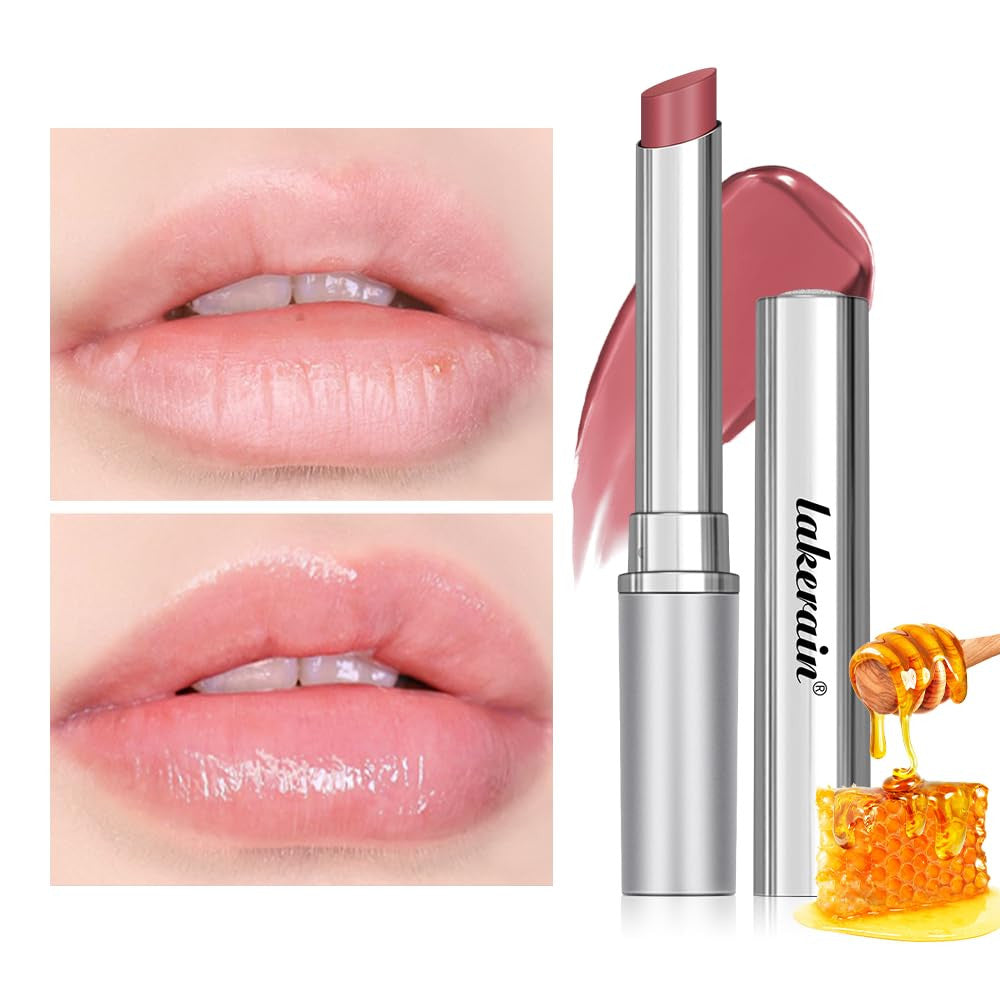 2PCS Honey Lipstick Tinted Lip Balm - Sheer Hydrating for All Skin Tones - Moist