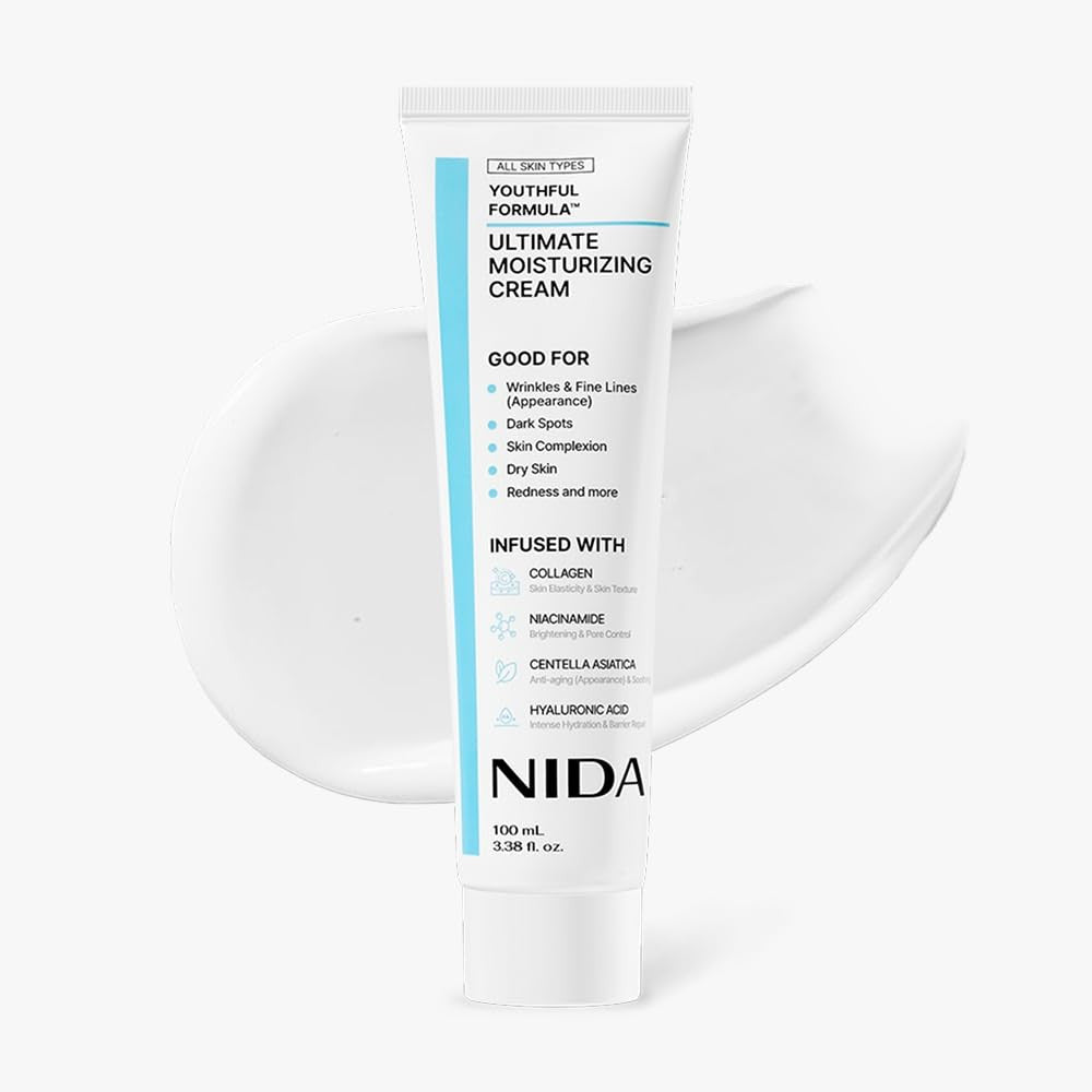 Youthful Formula™ Ultimate Moisturizing Cream | Centella Asiatica, Niacinamide,