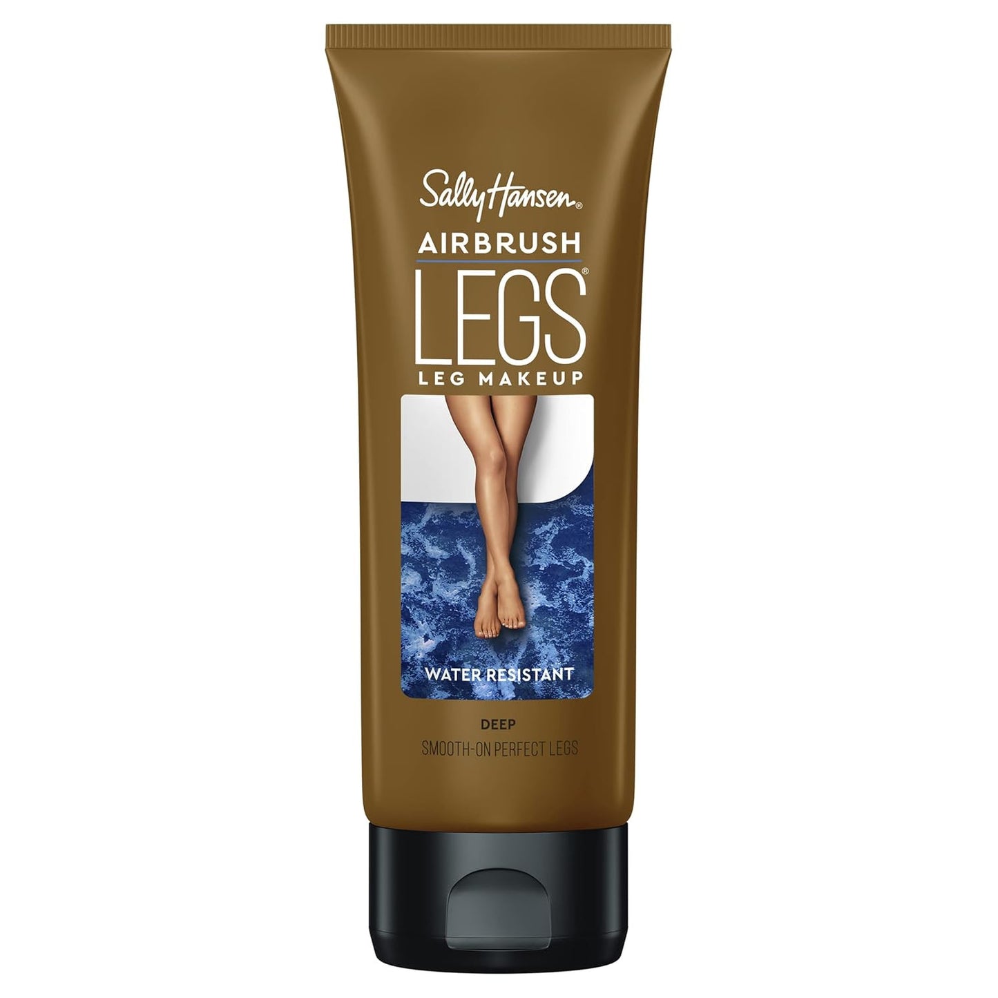 Airbrush Legs®, Leg Makeup, Deep, Easy Application, Flawless Looking Legs, Water