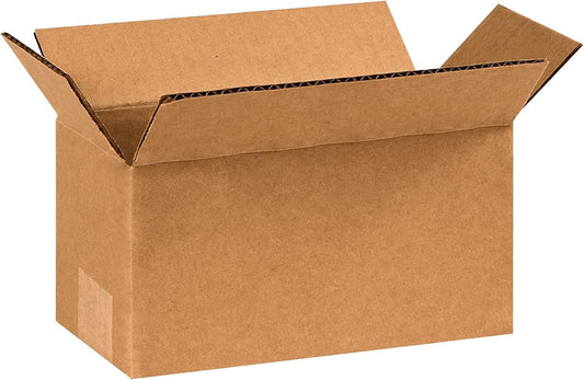 8X4X4 Long Corrugated Boxes, Long, 8L X 4W X 4H, Pack of 25 | Shipping, Packagin