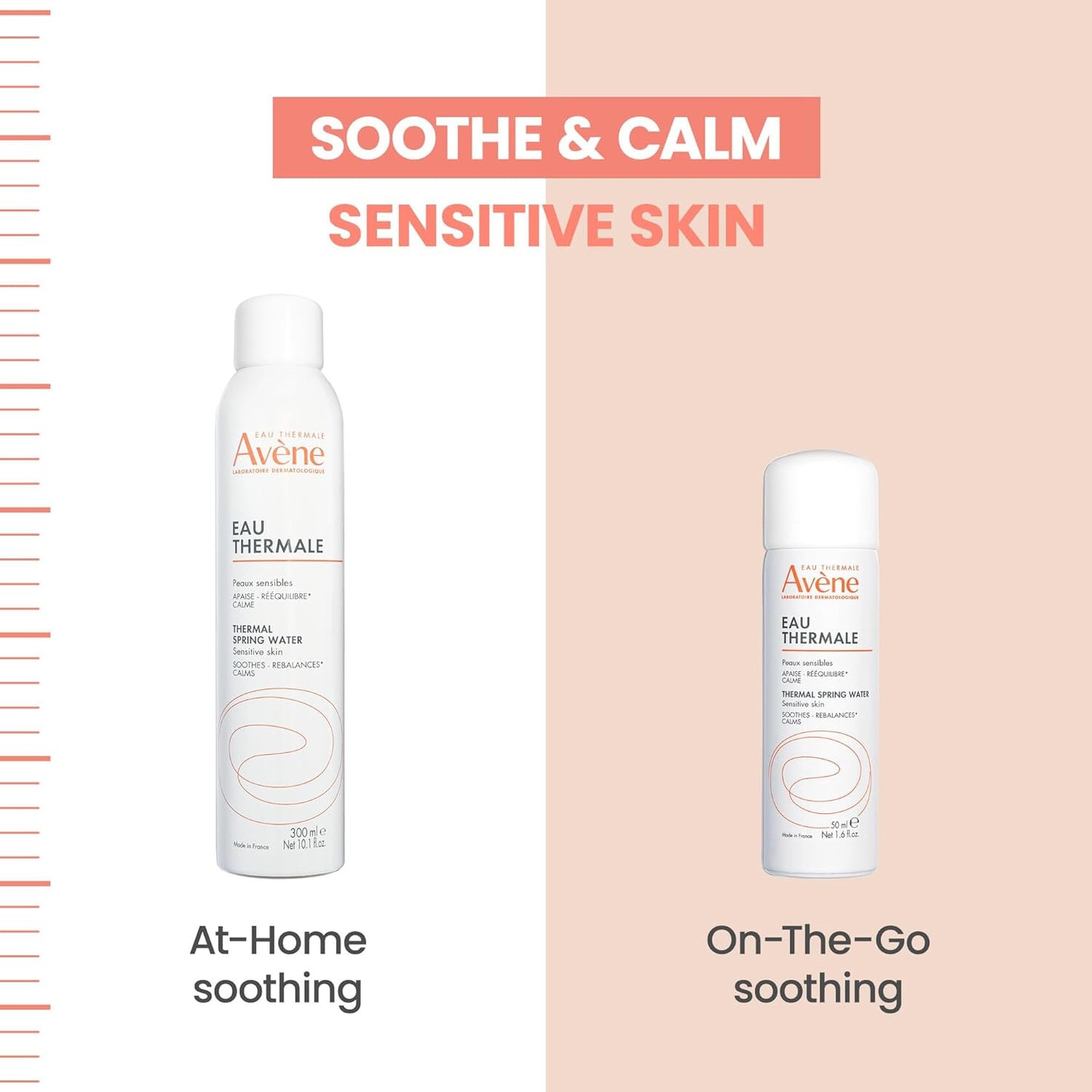 Thermal Spring Water, Soothing Calming Facial Mist Spray for Sensitive Skin, Soo