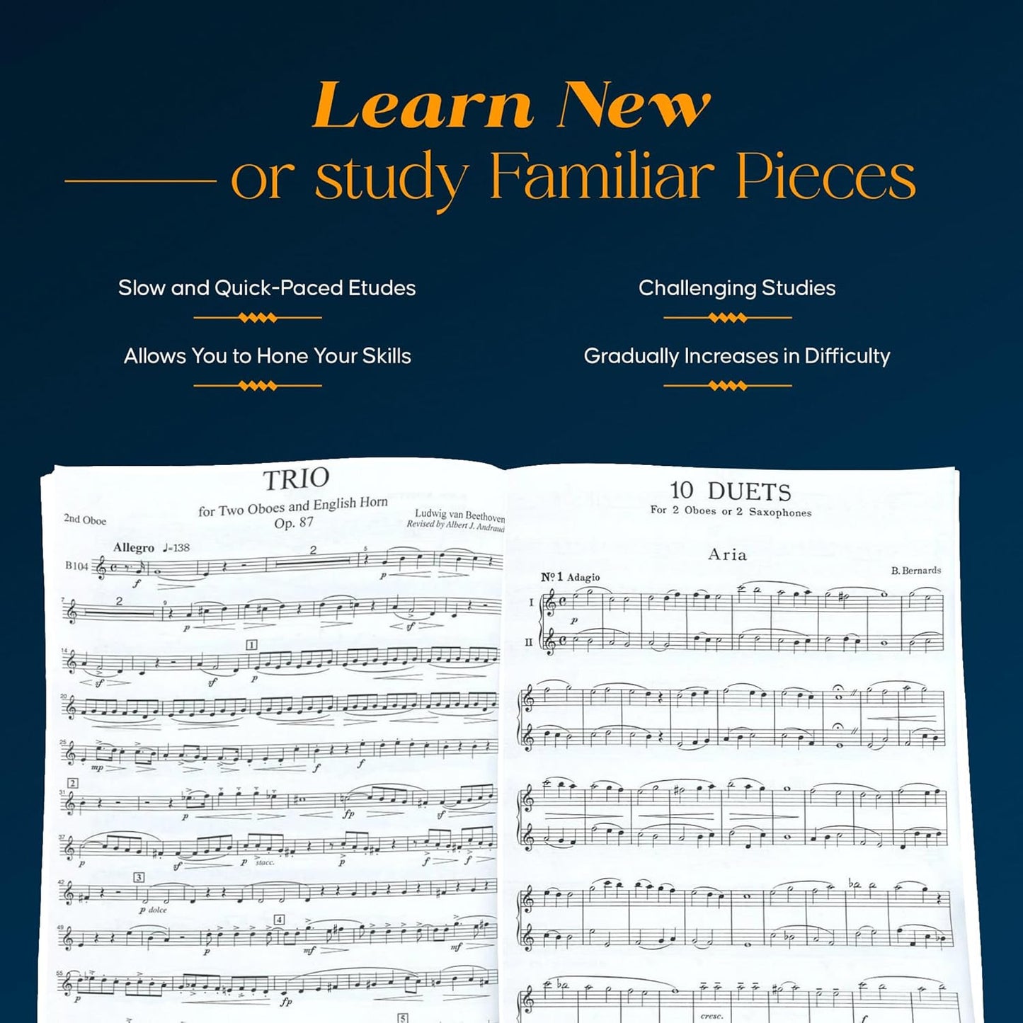 48 Famous Studies (1St and 3Rd Part): Melodious Etudes for Oboe and Saxophone Pl
