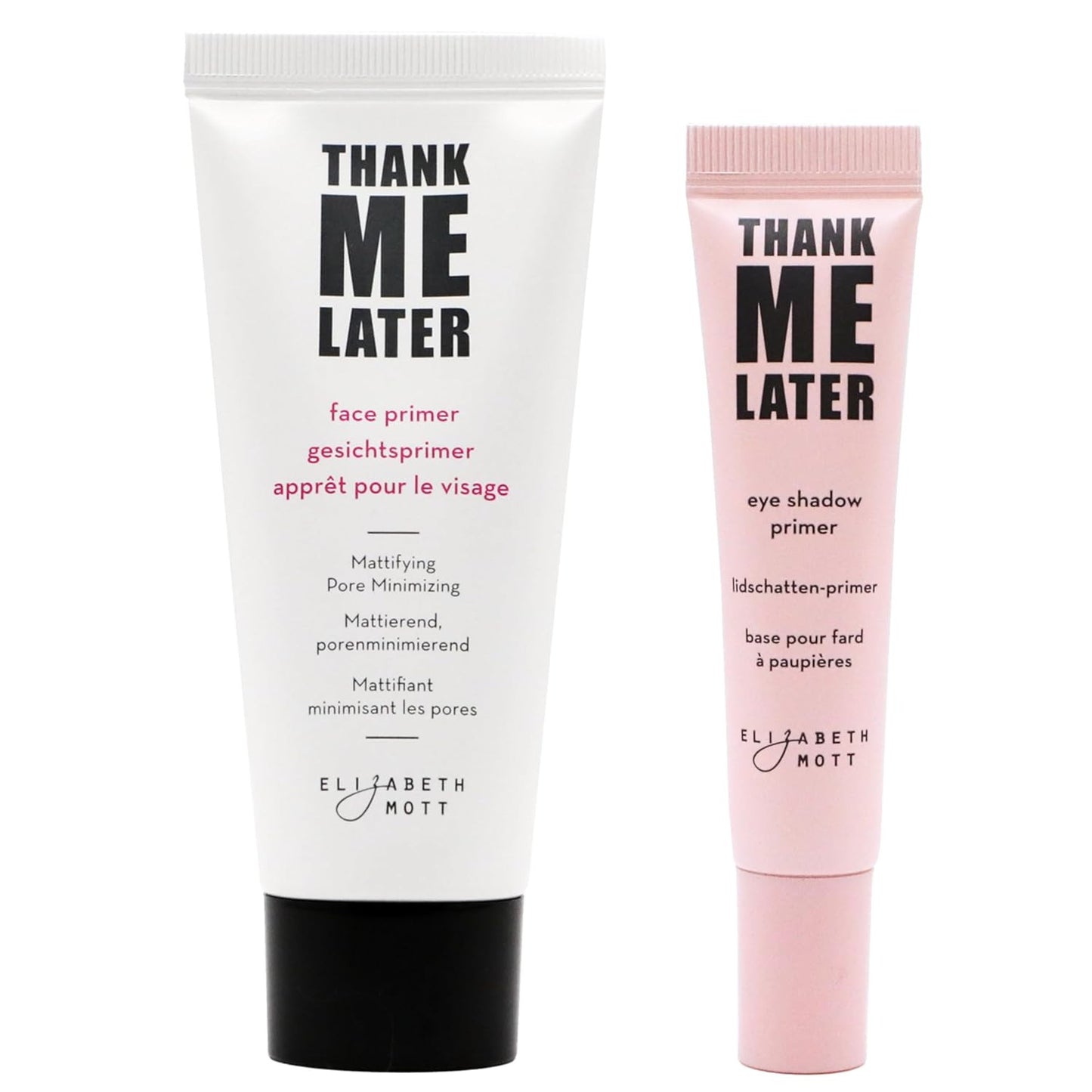 Thank Me Later Face & Eye Primer – Long-Lasting Matte Makeup Base, Pore Minimize
