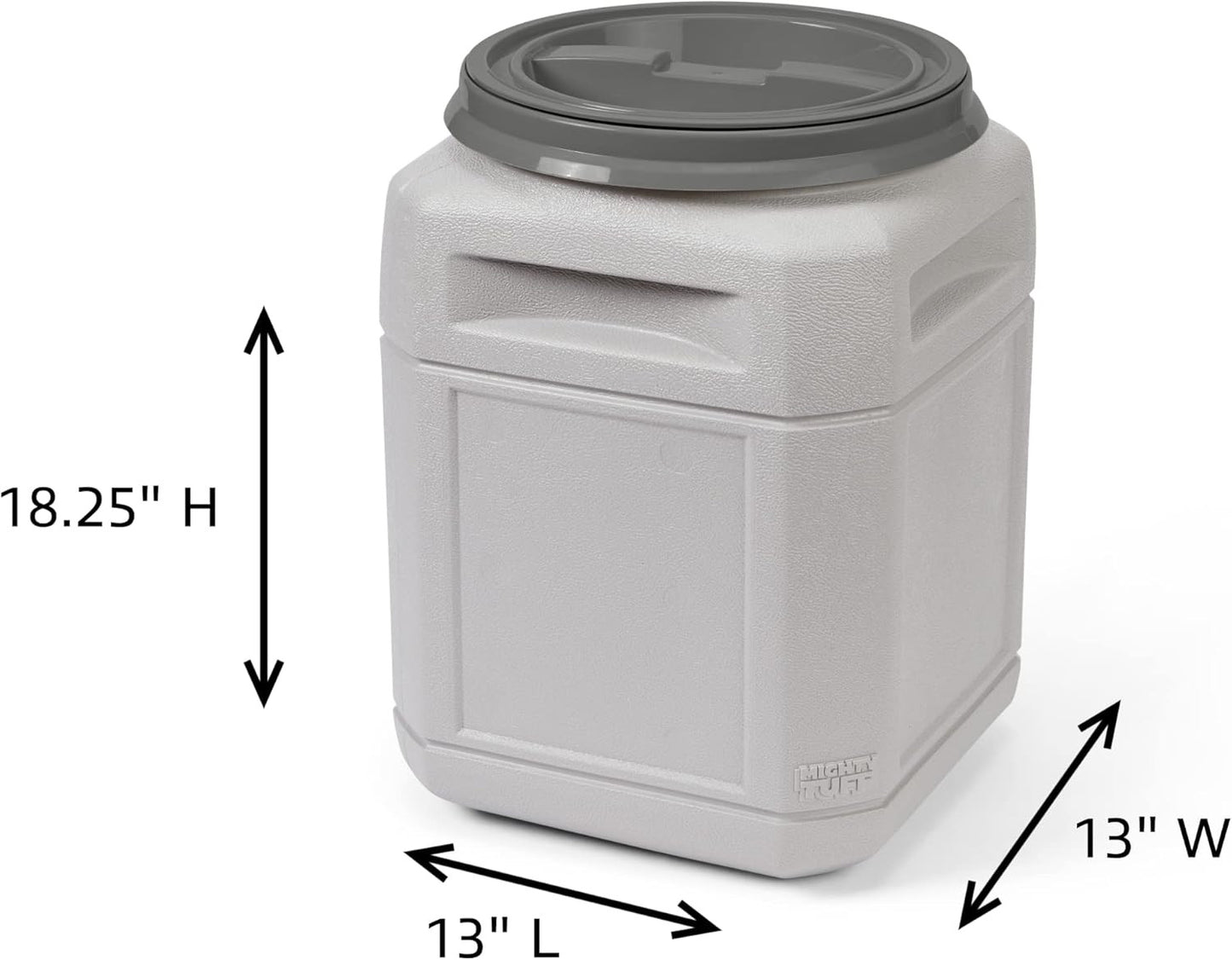 Airtight Dog Food Storage Container – 10 Gal, up to 40 Lb Capacity – Cat and Dog