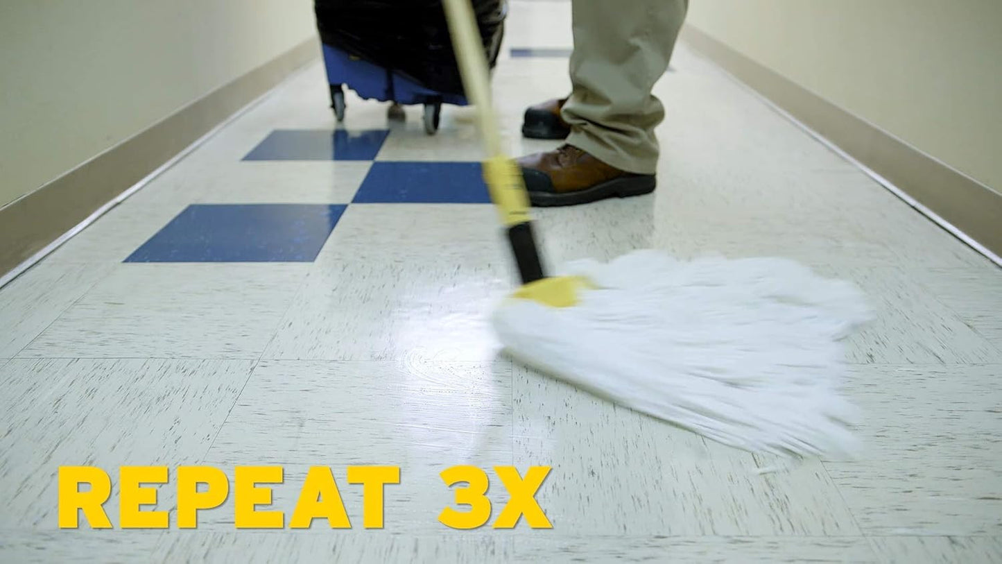 Wet-Look Floor Polish - 1 Gallon ZUWLFF128 - Long Lasting Shine