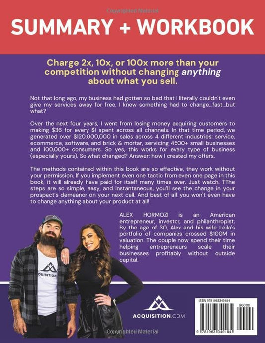 $100M Offers Summary and Workbook: How to Make Offers so Good People Feel Stupid