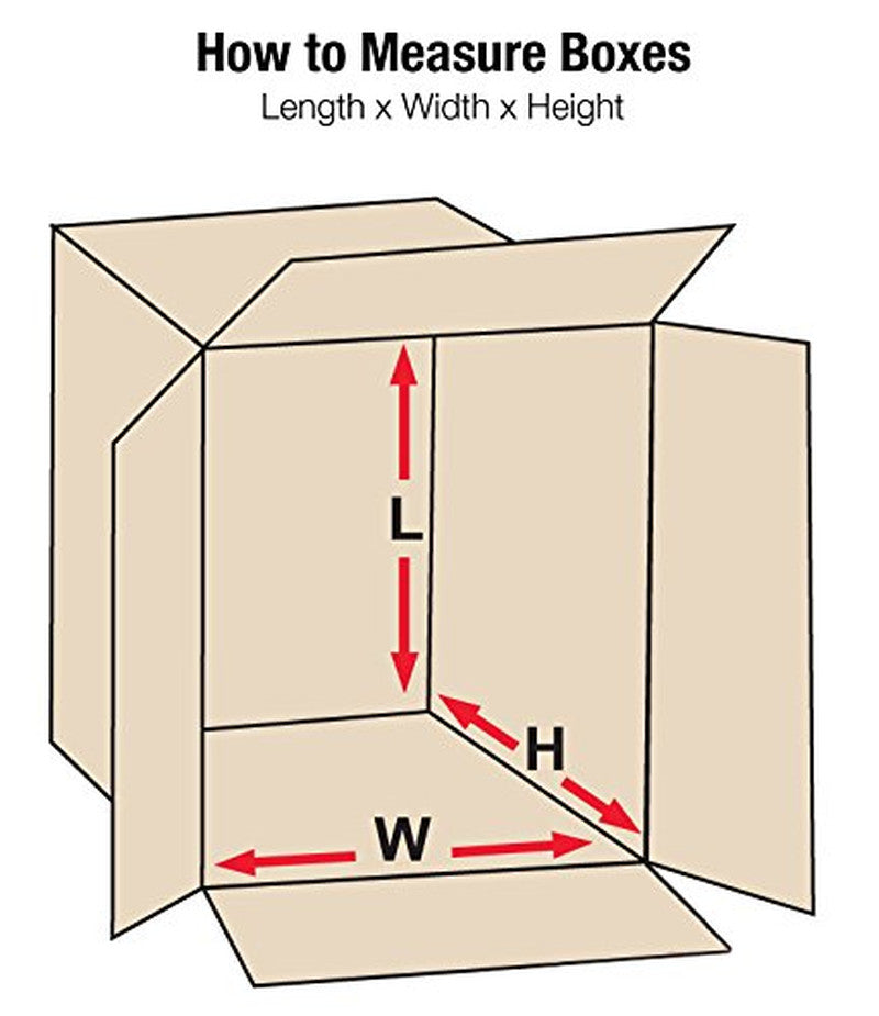 17 1/4 X 11 1/4 X 7 Corrugated Cardboard Boxes, Medium 17.25"L X 11.25"W X 7"H,