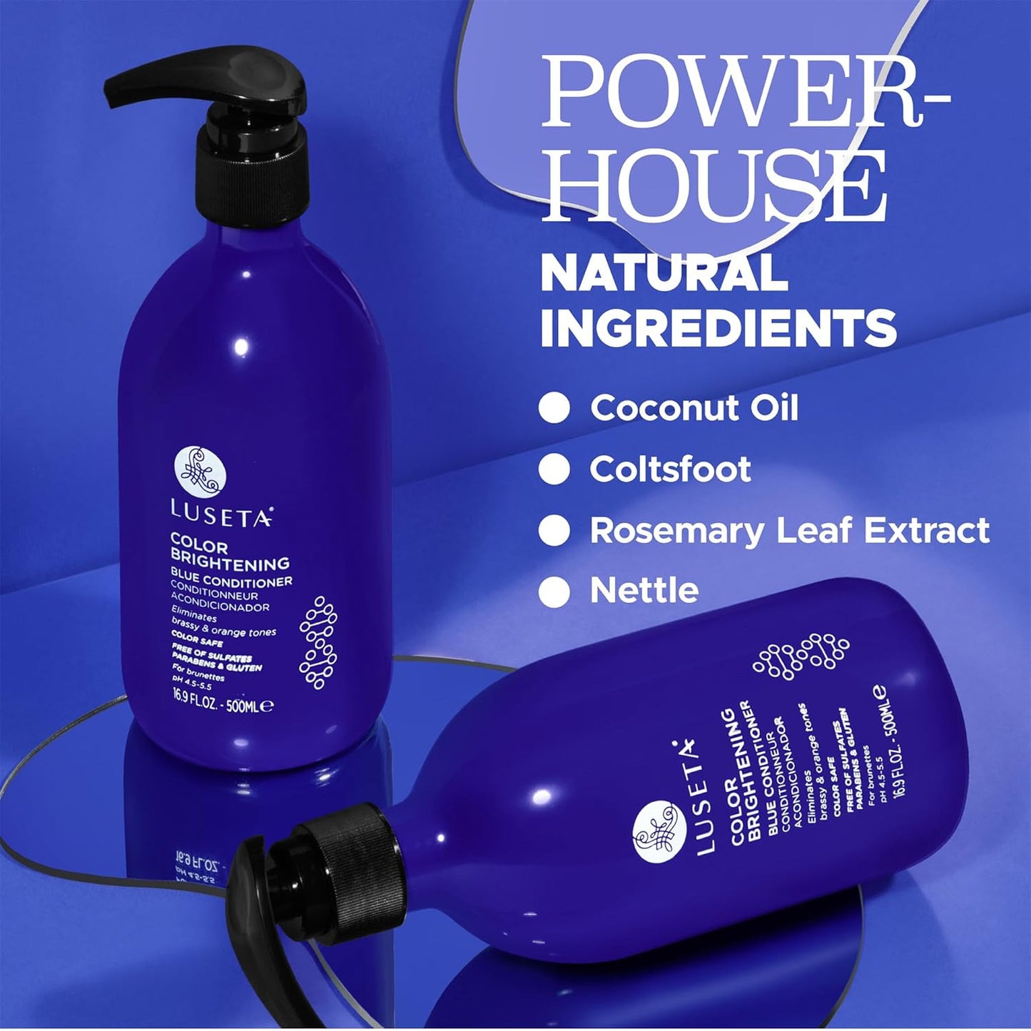 - Color Brightening for Brassy and Brunette Treated Hair, Revive Cool Tones, 2X