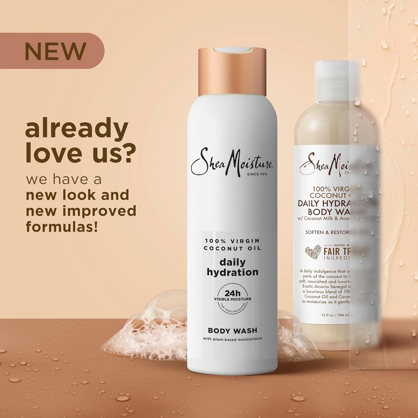Virgin Coconut Oil Body Wash Nourish and Replenish Skin Daily Hydrating Body Was