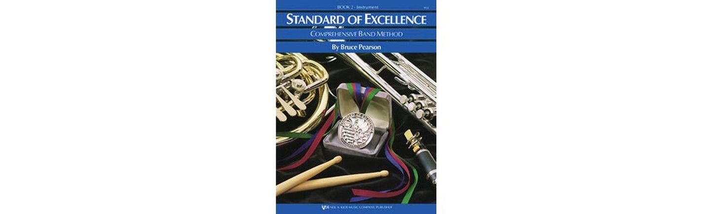 W22PR - Standard of Excellence Book 2 - Drums and Mallet Percussion (Standard of