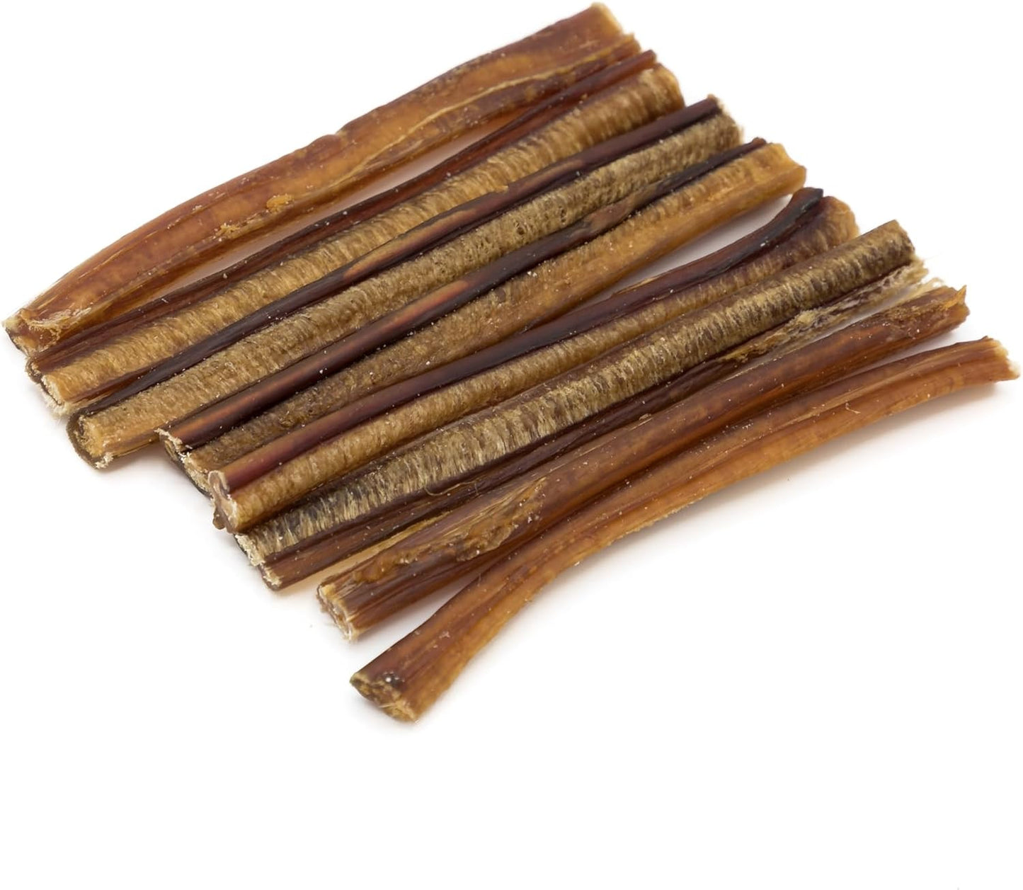 6 Inch Bully Sticks - 8 Oz (Pack of 1) - Natural Grass-Fed, Grain and Rawhide Fr