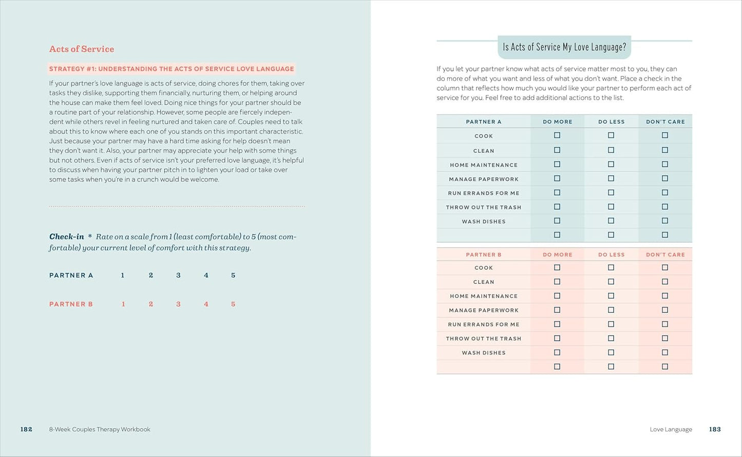 8-Week Couples Therapy Workbook: Essential Strategies to Connect, Improve Commun