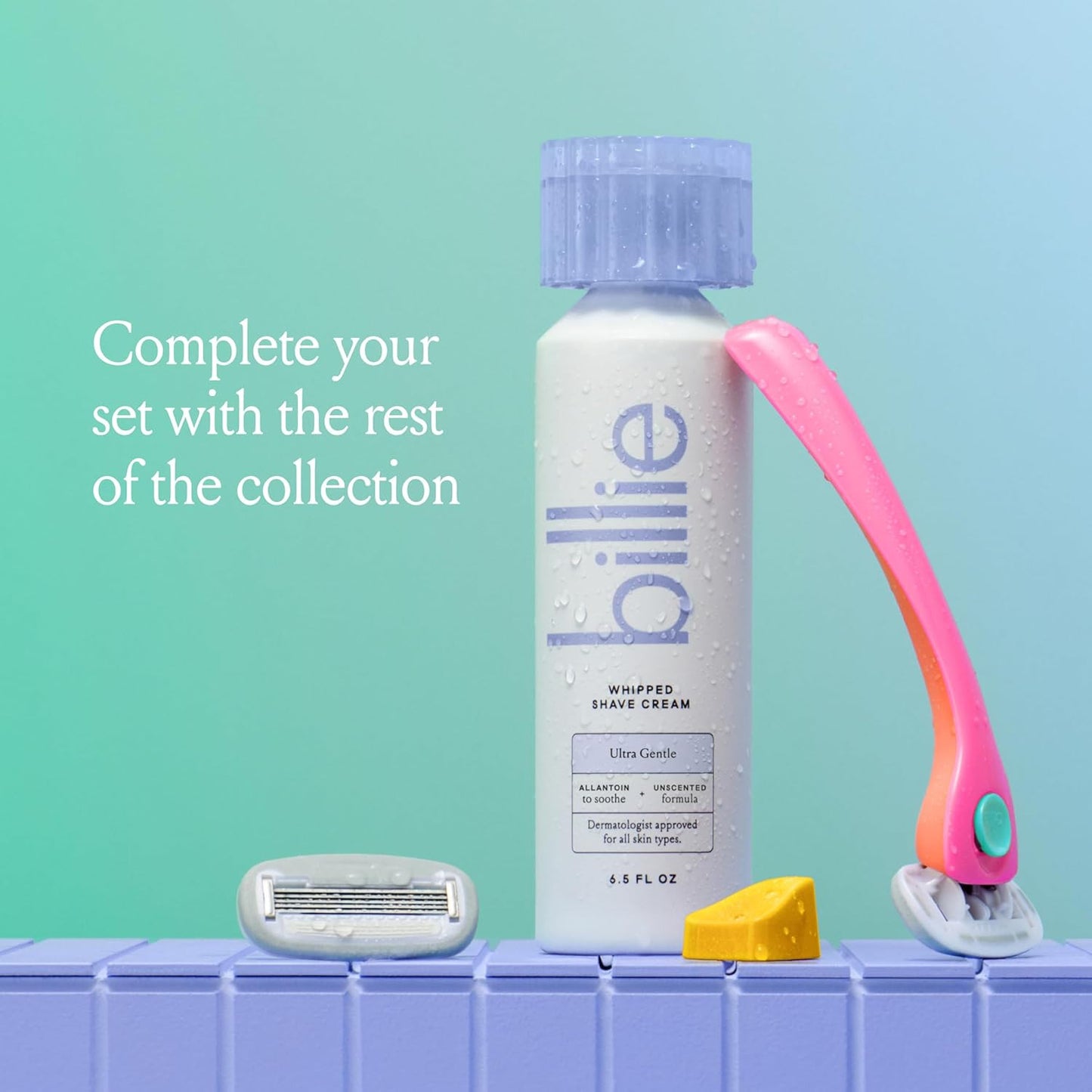 Whipped Shave Cream - Ultra Gentle Protection - Fragrance-Free & Dermatologist-A