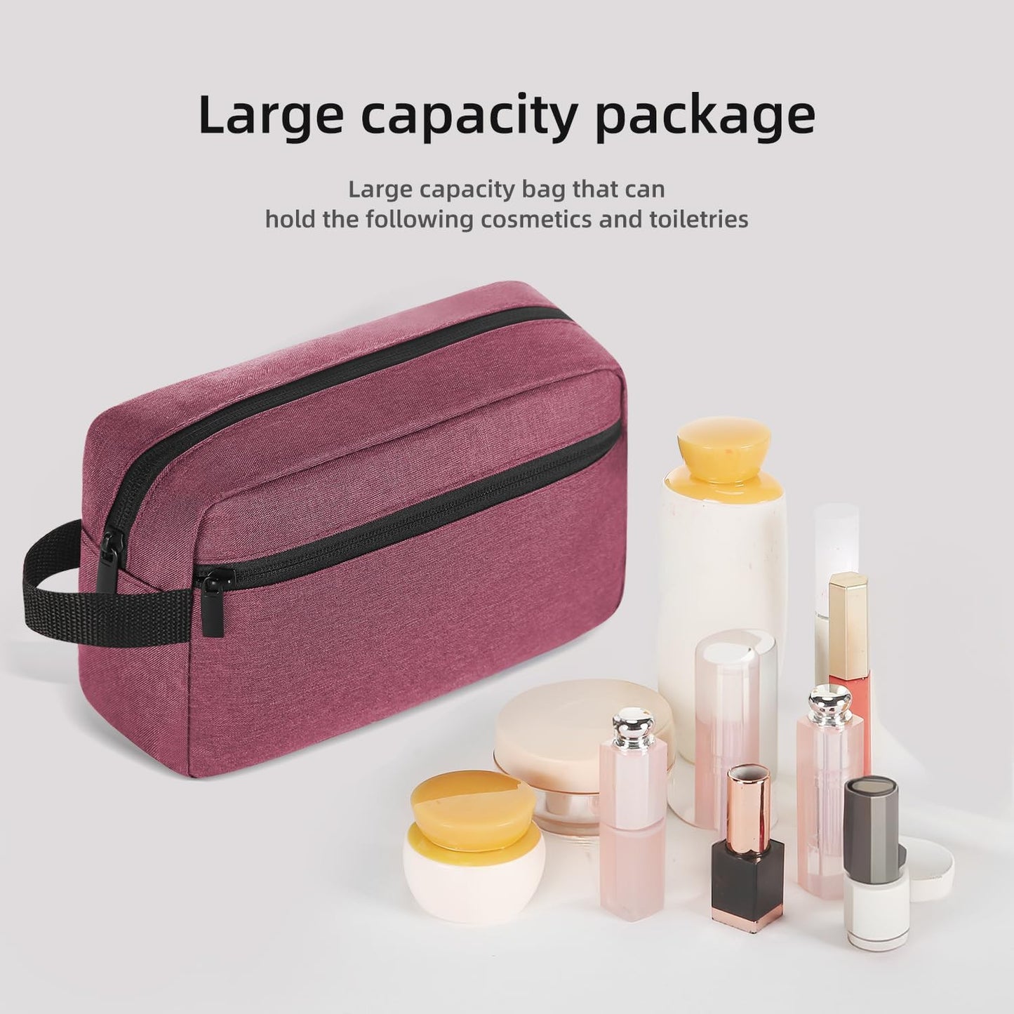 Travel Toiletry Bag Toiletry Bag for Women Men Hanging Cosmetic Bag Travel Acces