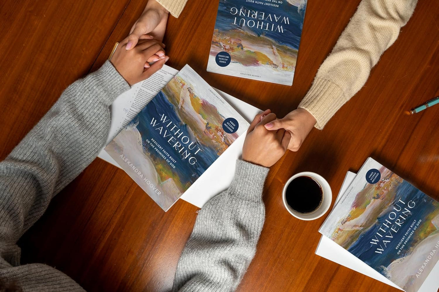 Without Wavering - Bible Study Book with Video Access: Resilient Faith Built on