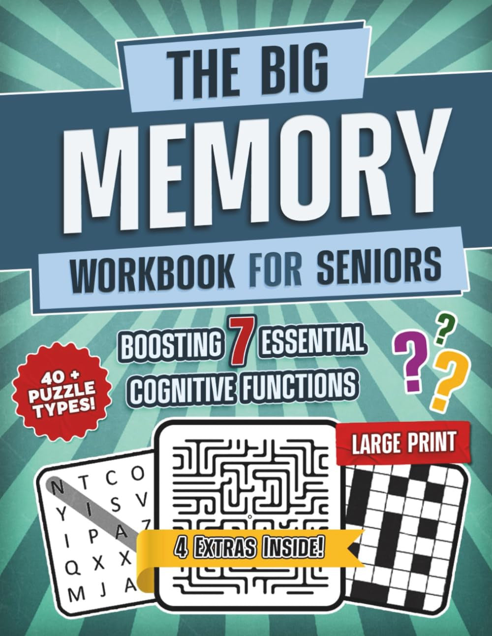 The Big Memory Workbook for Seniors: Fun and Entertaining Memory Activities and