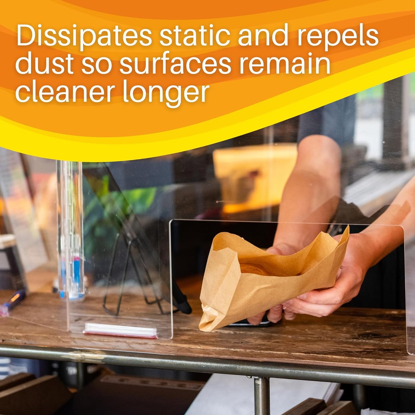 03970. Lite Touch CRT & Plexiglas Cleaner, Dissipates Static Charge & Repels Dus