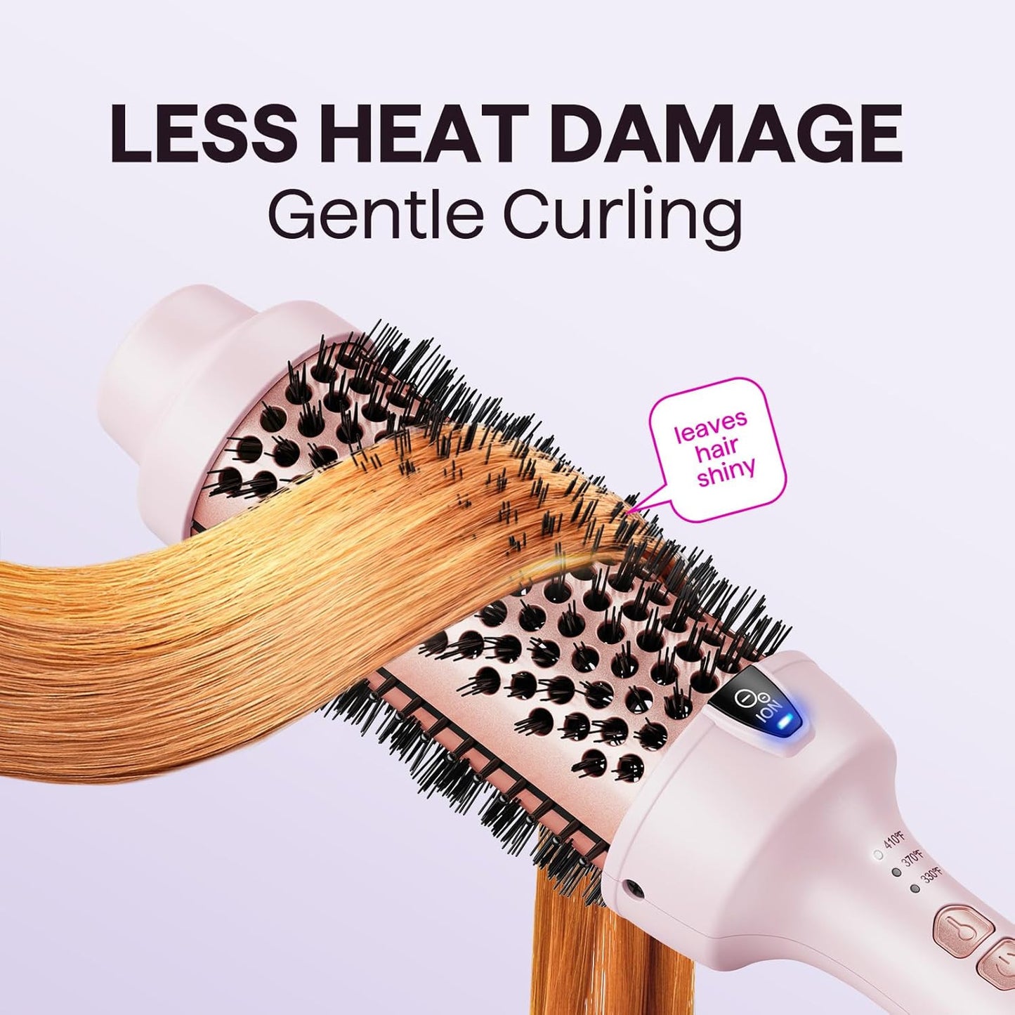 Thermal Brush, Blowout Express 1.7 Inch Blowout Brush, Negative Ion Technology f