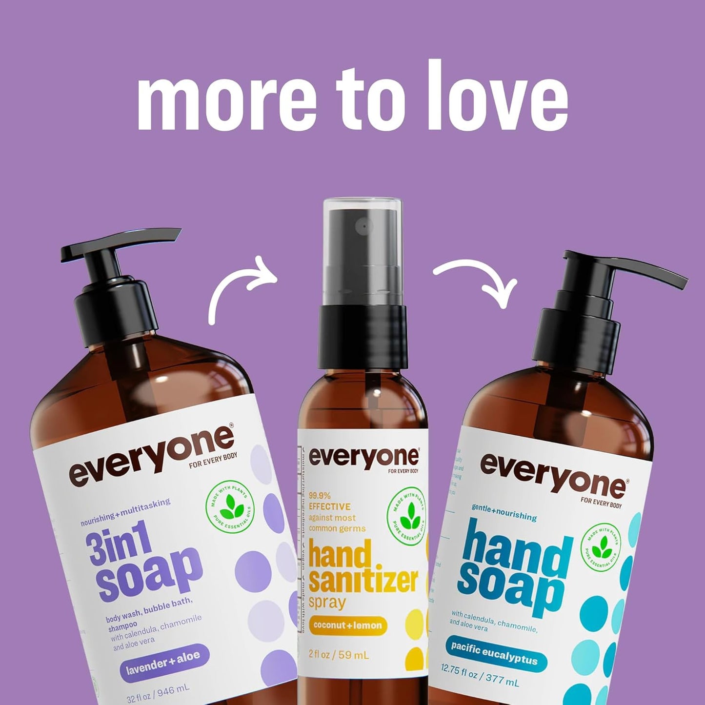3-In-1 Soap, Body Wash, Bubble Bath, Shampoo, 32 Ounce (Pack of 2), Vanilla and