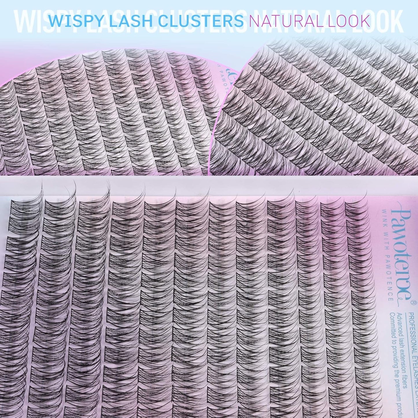 Wispy Lash Clusters Natural Cluster Lashes Extension DIY Natural Eyelash Cluster