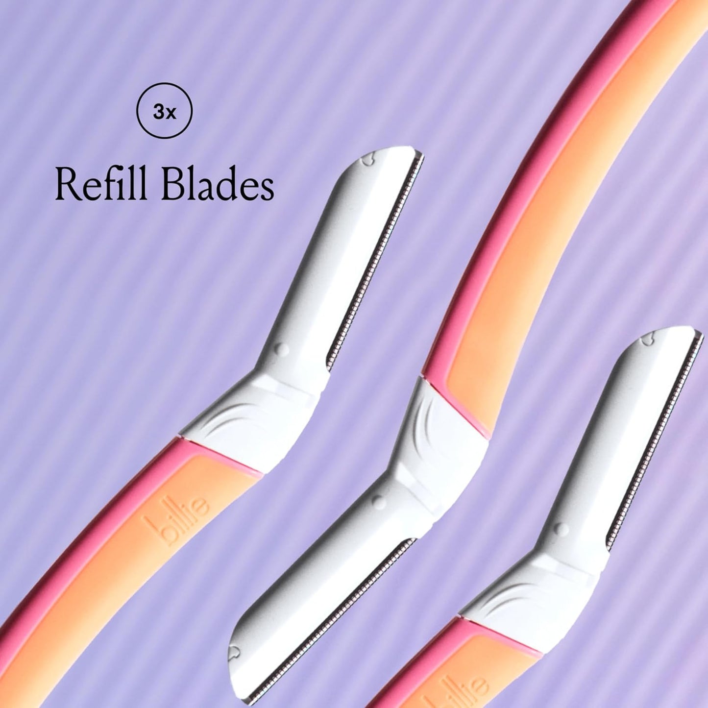 - Dermaplane Refill Blades - Stainless Steel Blades with Safety Micro-Guards - N