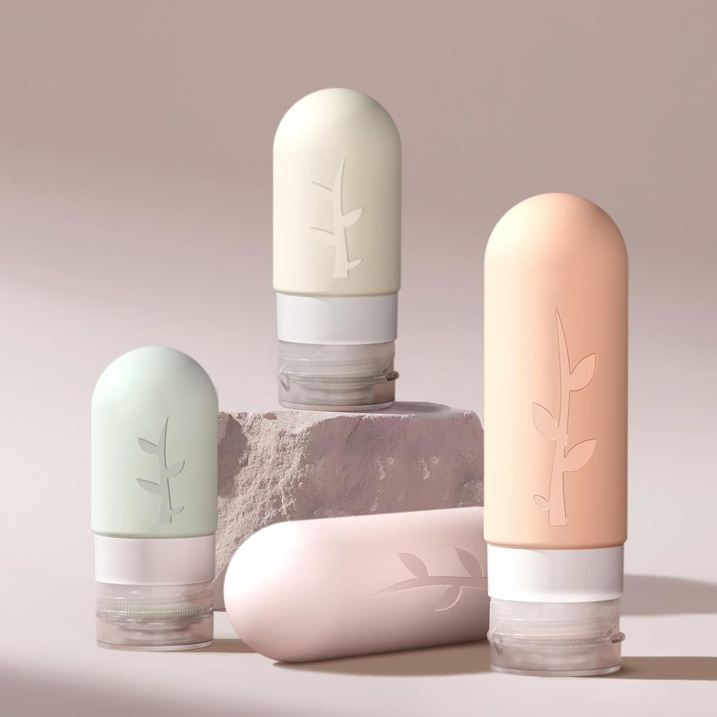 16 Pack Travel Bottles Set - TSA Approved Leak Proof Silicone Squeezable Contain