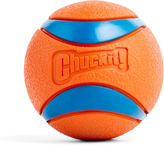 Ultra Ball Dog Toy - Size Large - for Dogs 60-100 Lbs - Made from Durable Rubber