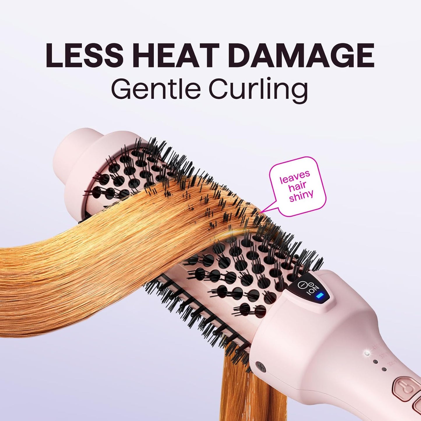 Updated Version Thermal Brush, 1.5 Inch Negative Ion Blowout Express Thermal rou