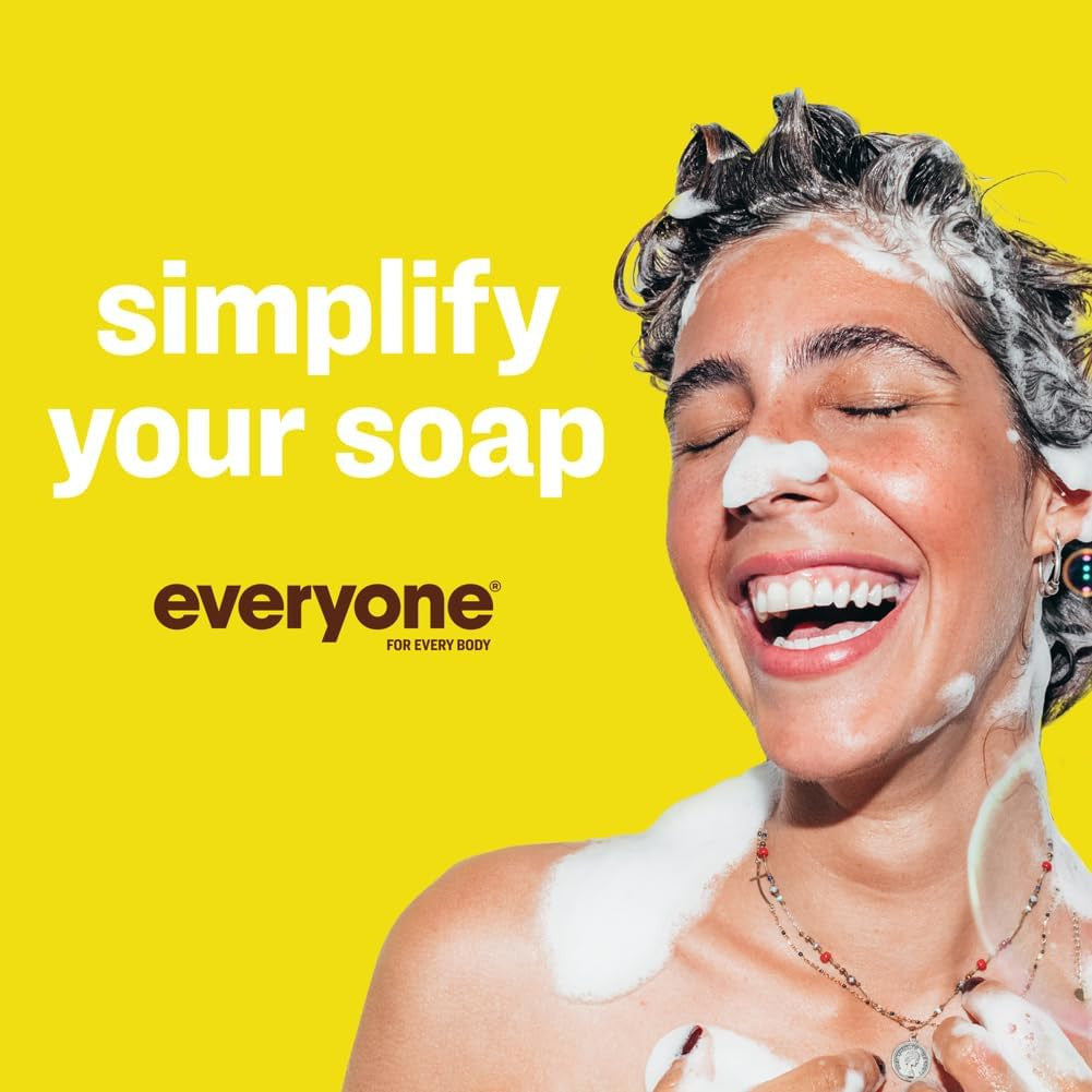 3-In-1 Soap, Body Wash, Bubble Bath, Shampoo, 1 Gallon, Coconut and Lemon, Made