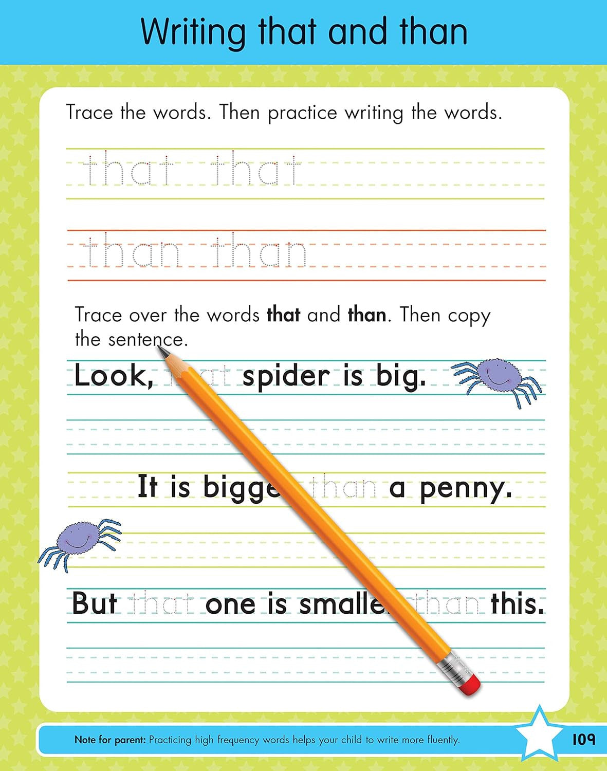 Writing Workbook for Ages 4-7 with 75+ Handwriting Activities, Pencil Control, L