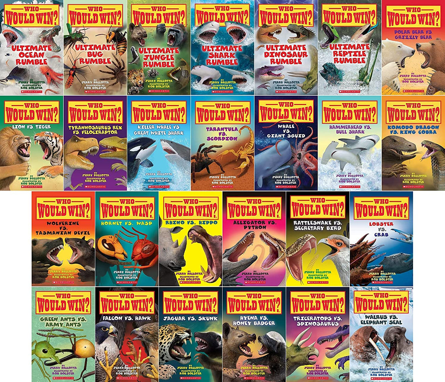 Who Would Win Complete Series: 26 Books Set