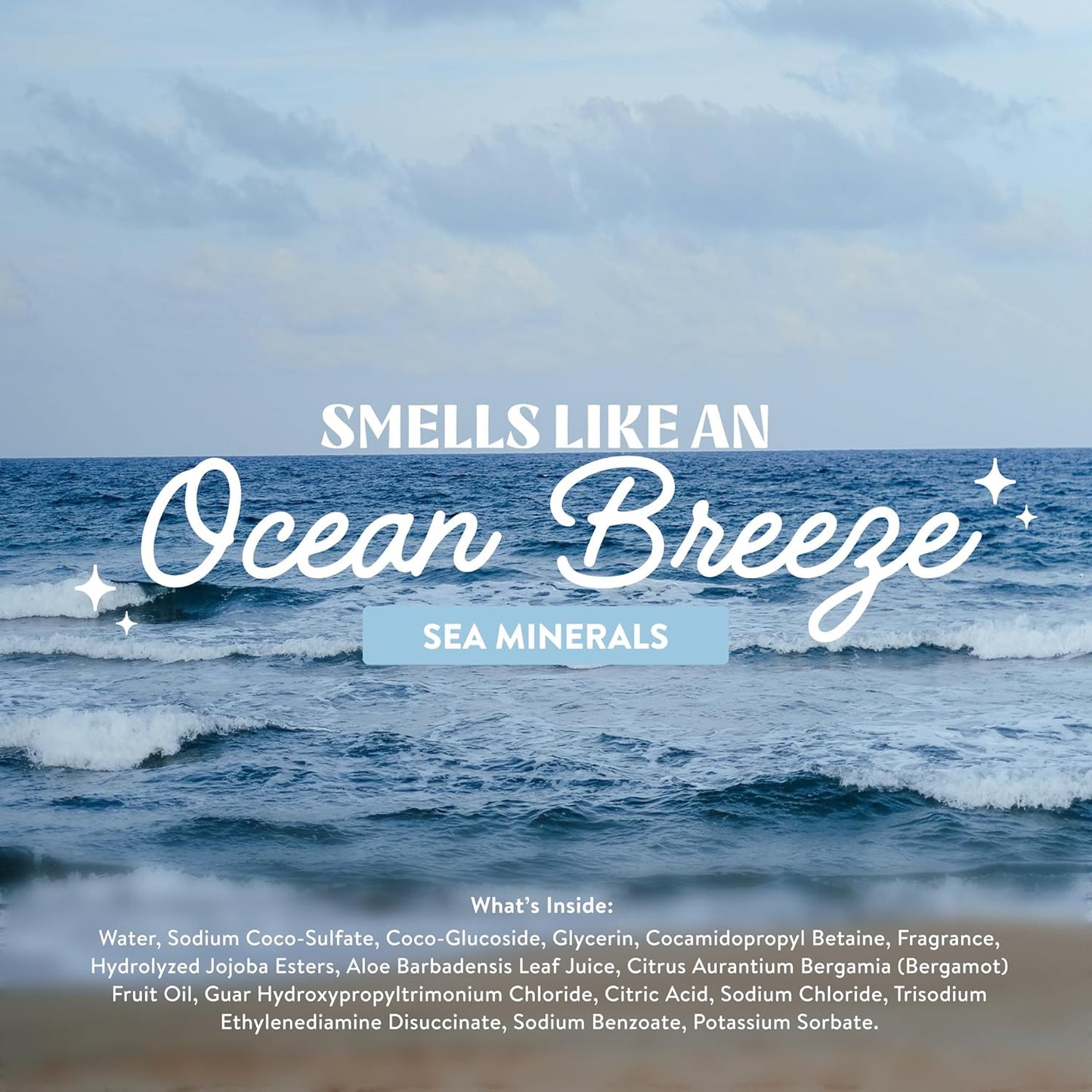 - Liquid Hand Soap Refills - Sea Minerals - Gentle on Sensitive Skin - Made with