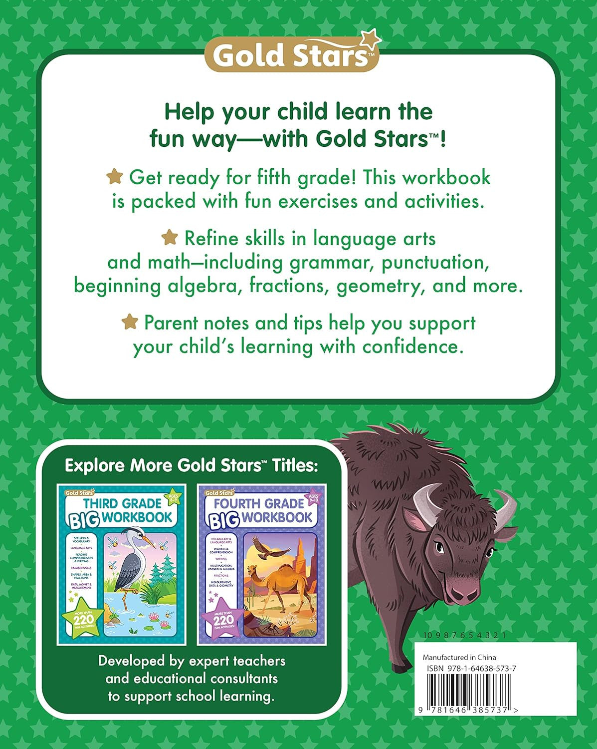 5Th Grade BIG Workbook: All Subjects for Kids 10 - 11 Includes 220+ Activities R