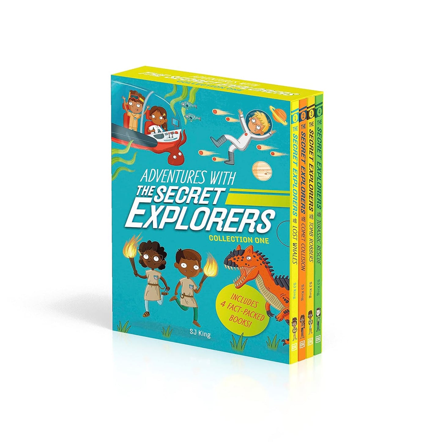 Adventures with the Secret Explorers: Collection One: 4-Book Box Set of Educatio