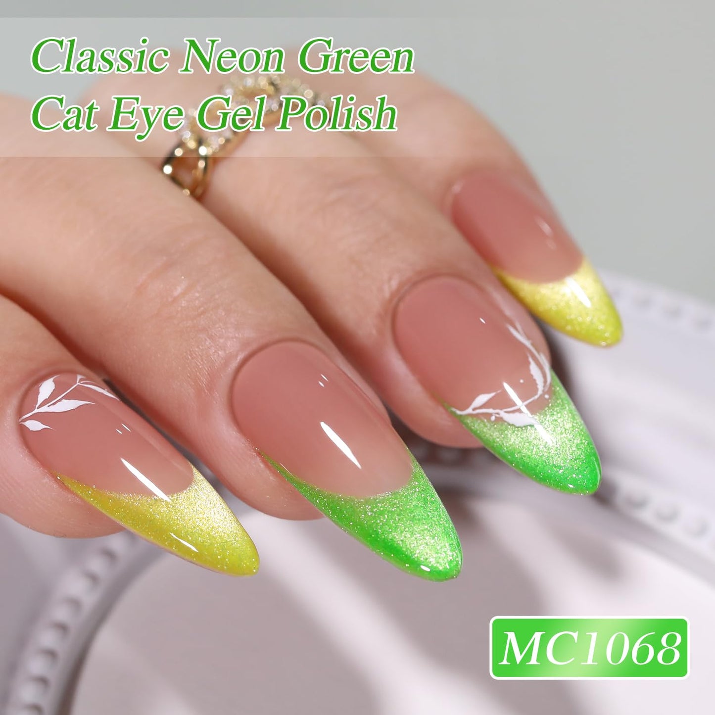 15ML Cat Eye Gel Polish with Magnet Glitter Shimmer Translucent Jelly Color 0.5