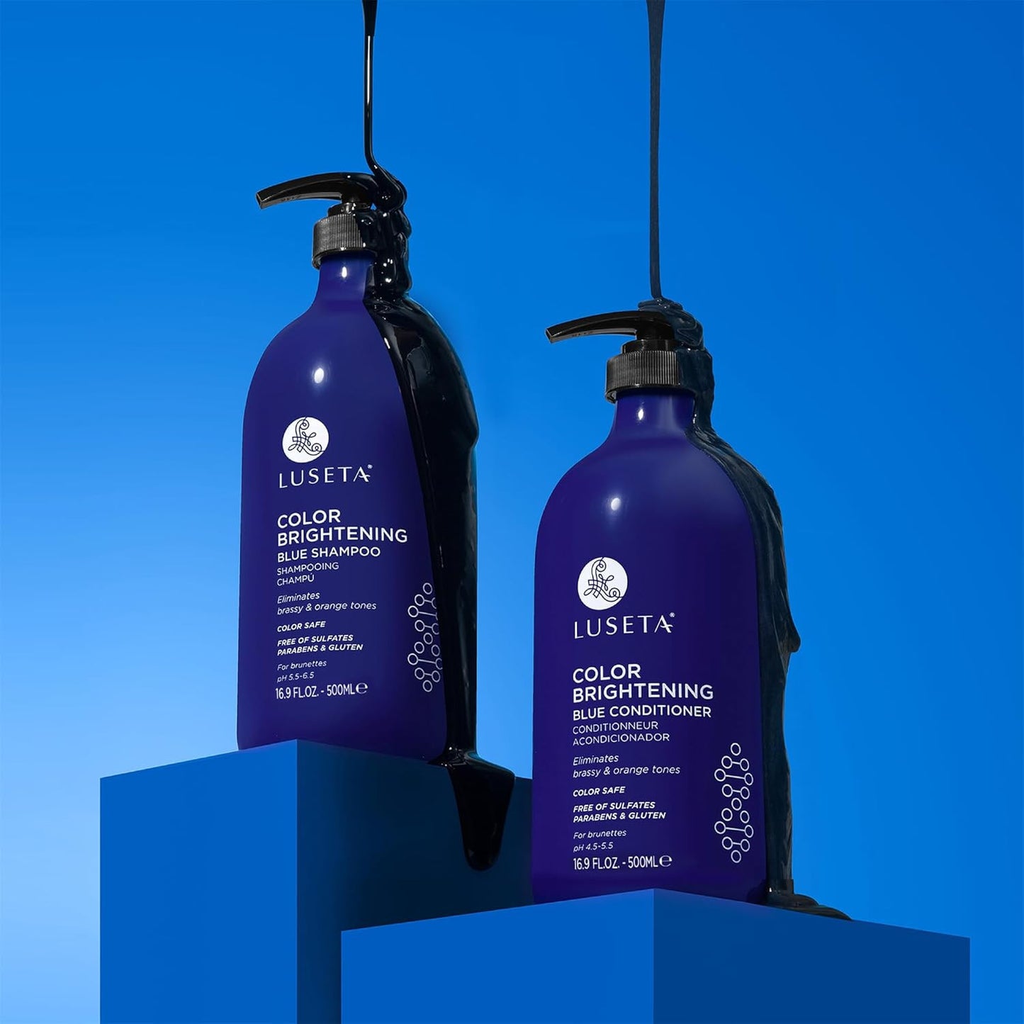 - Color Brightening for Brassy and Brunette Treated Hair, Revive Cool Tones, 2X