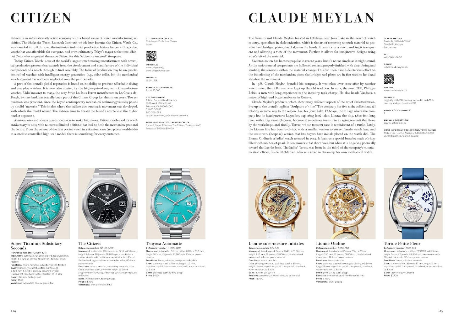 Wristwatch Annual 2025: the Catalog of Producers, Prices, Models, and Specificat