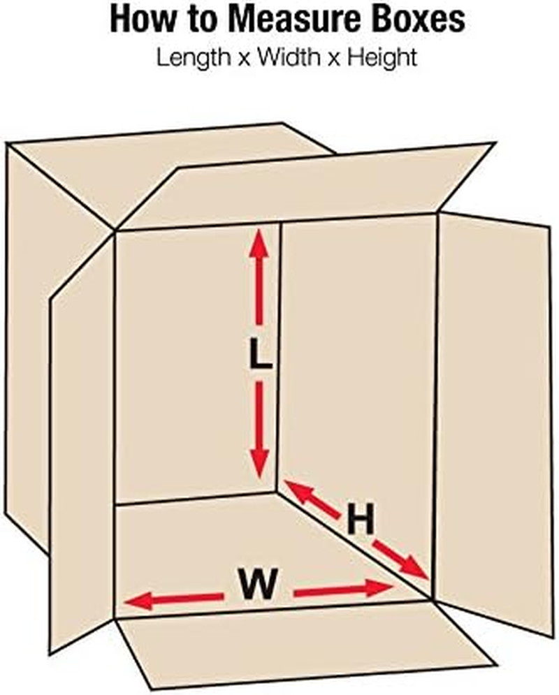 12 X 8 X 7 Corrugated Cardboard Boxes, Small 12"L X 8"W X 7"H, Pack of 25 | Ship